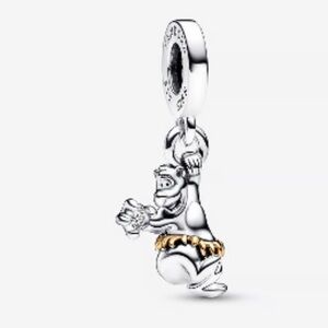 Authentic Pandora Disney 100th Anniversary Baloo Lab-grown Diamond Dangle Charm